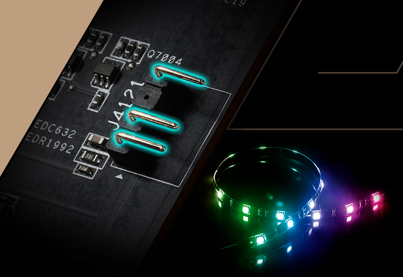 VGA LED Header (Taichi White)